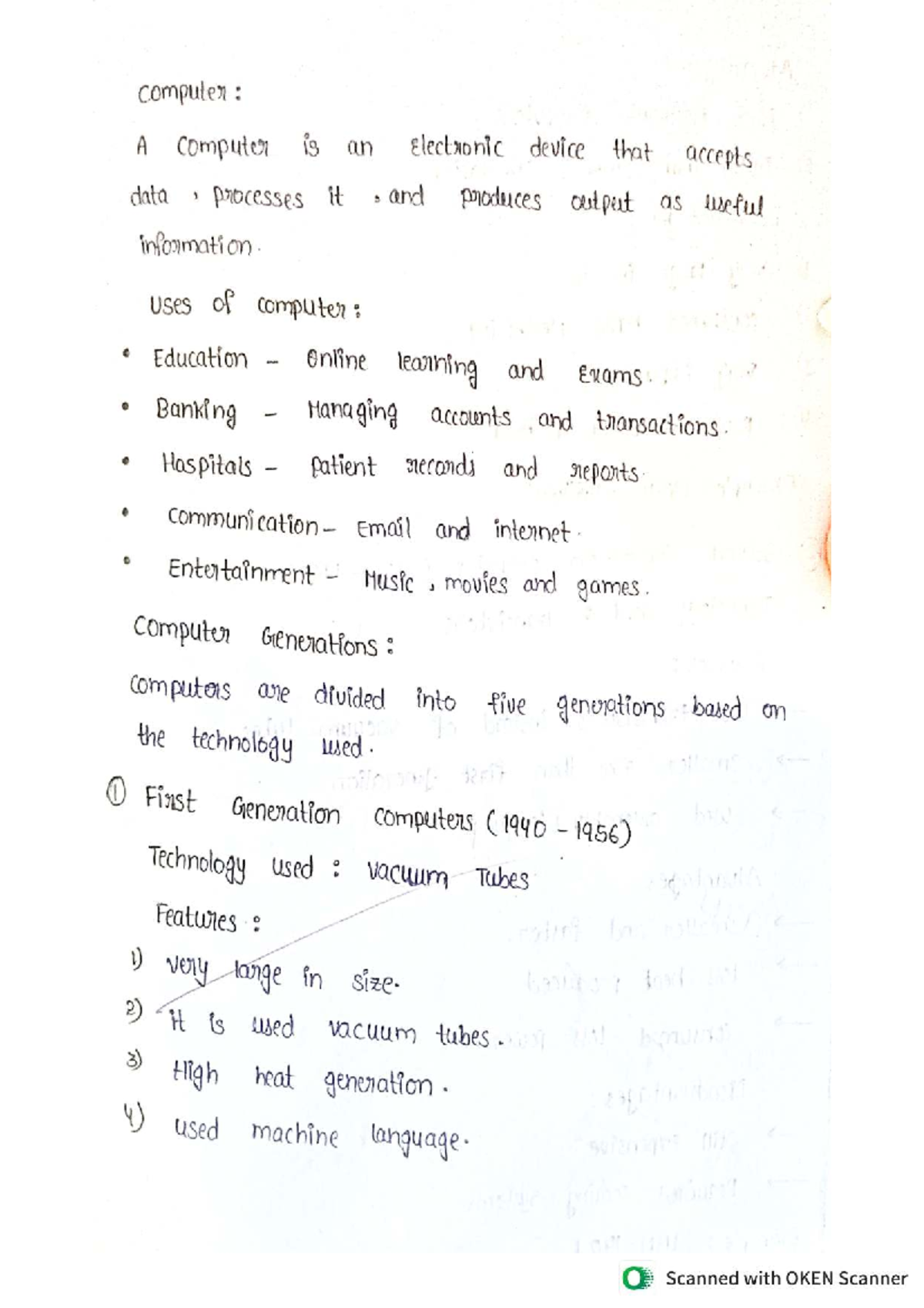 MP Notes 1-4: Understanding Computers and Microprocessors - Studocu