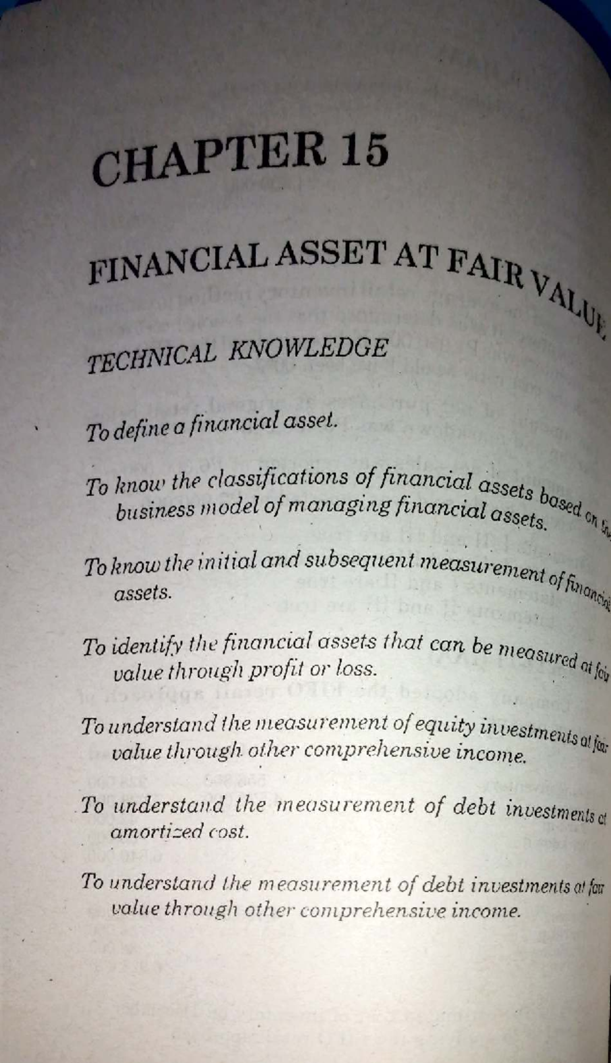 Int Acc 15 - Financial Assets: Classification & Measurement Notes - Studocu