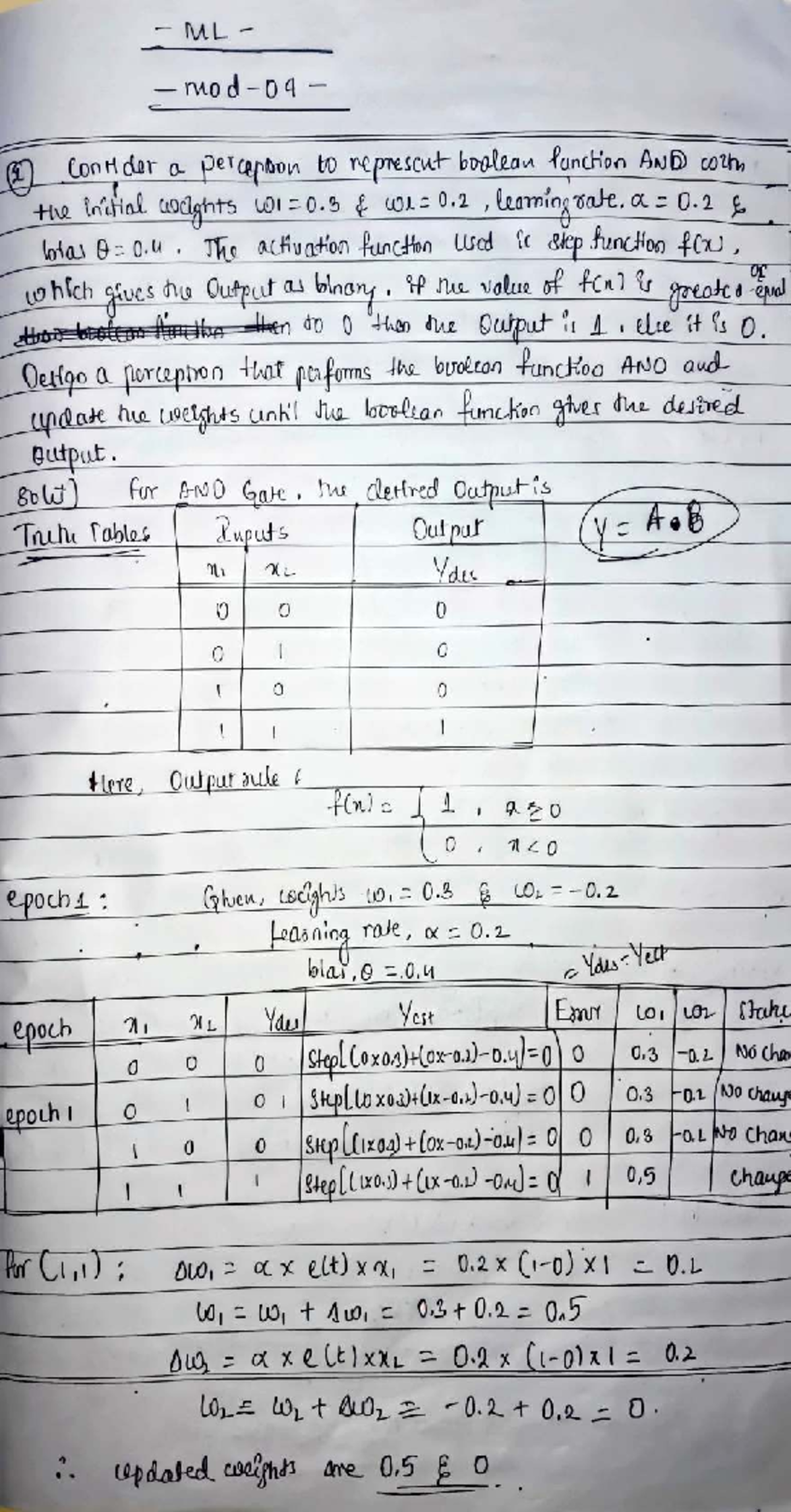 ML Mod 4 Notes: Key Questions and Concepts for Study - Studocu
