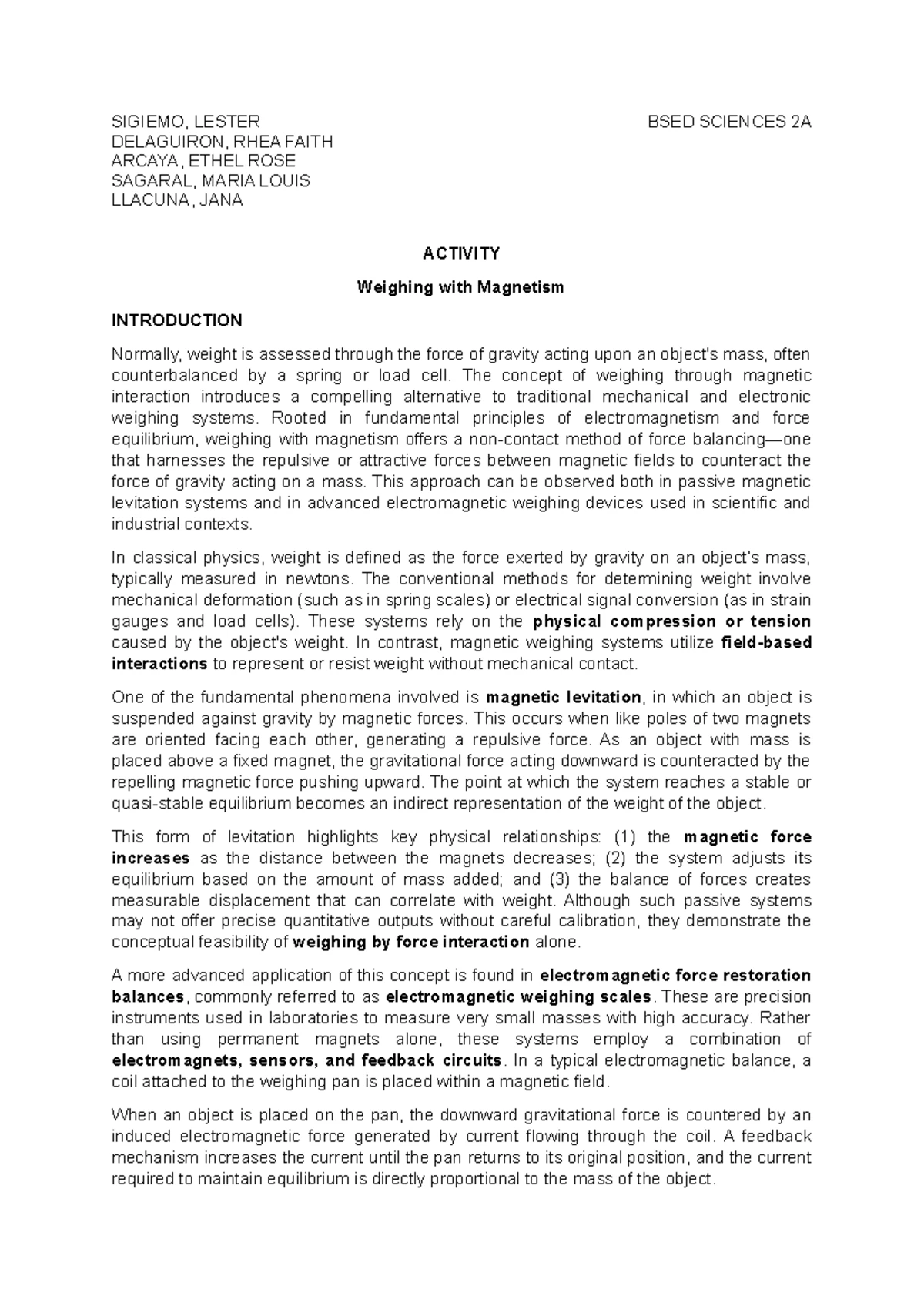 Activity 2: Cloud Observation Data Collection Assignment - Studocu