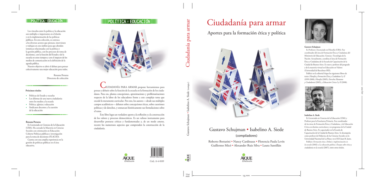 Ciudadanía para armar: Aportes Éticos y Políticos en Educación - Document Preview