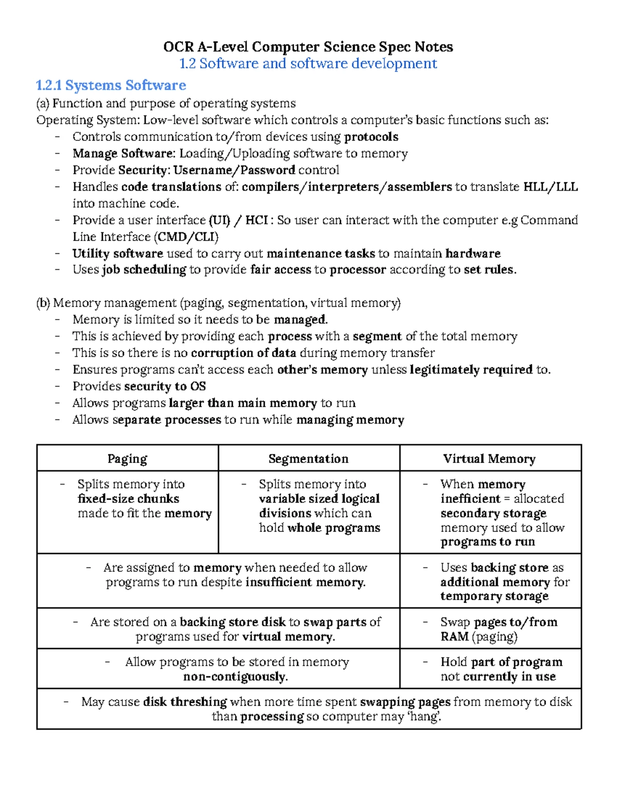 OCR A-Level Computer Science H446: Programming & Computational Methods ...