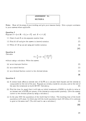 Math IEB Formula Sheet - GRADE 12: STANDARDISATION PROJECT: MATHEMATICS ...