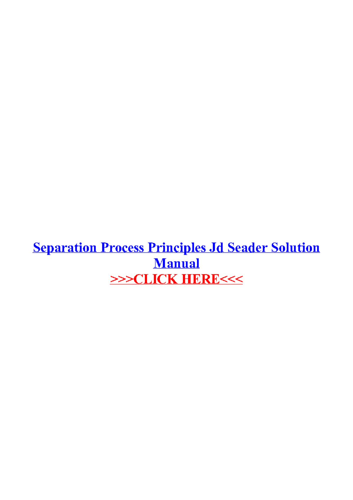 Separation Process Principles (3rd Ed) - J.D. Seader Solution Manual ...