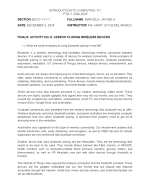 Working Files, Folders, AND Applications - INTRODUCTION TO COMPUTING ...