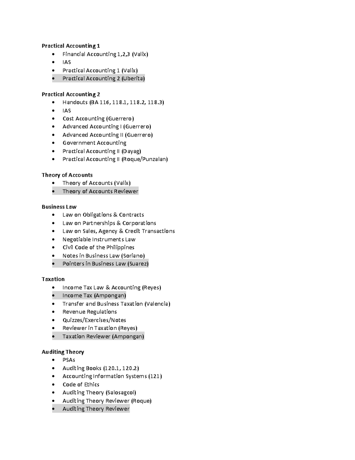 CPA Board Exam Review Materials: Comprehensive Study Guide - Studocu