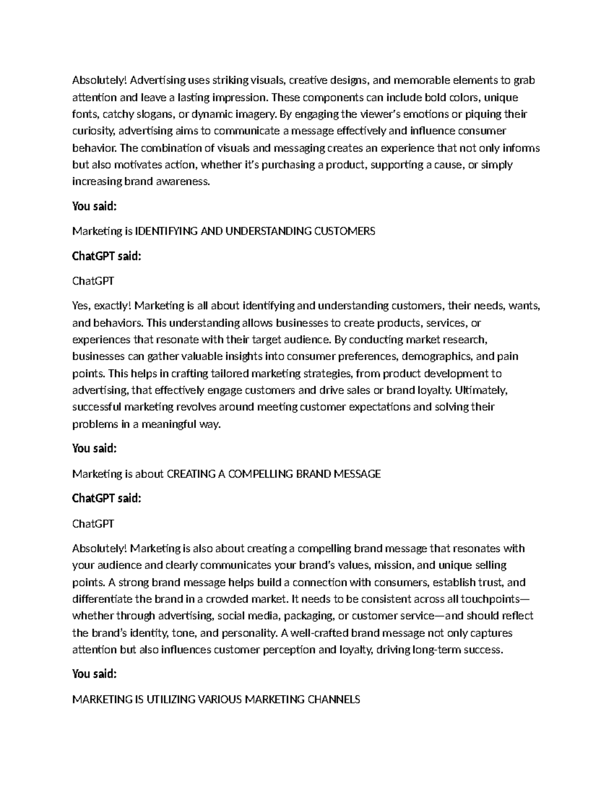 Advertising and Sales Promotion - Absolutely! Advertising uses striking ...