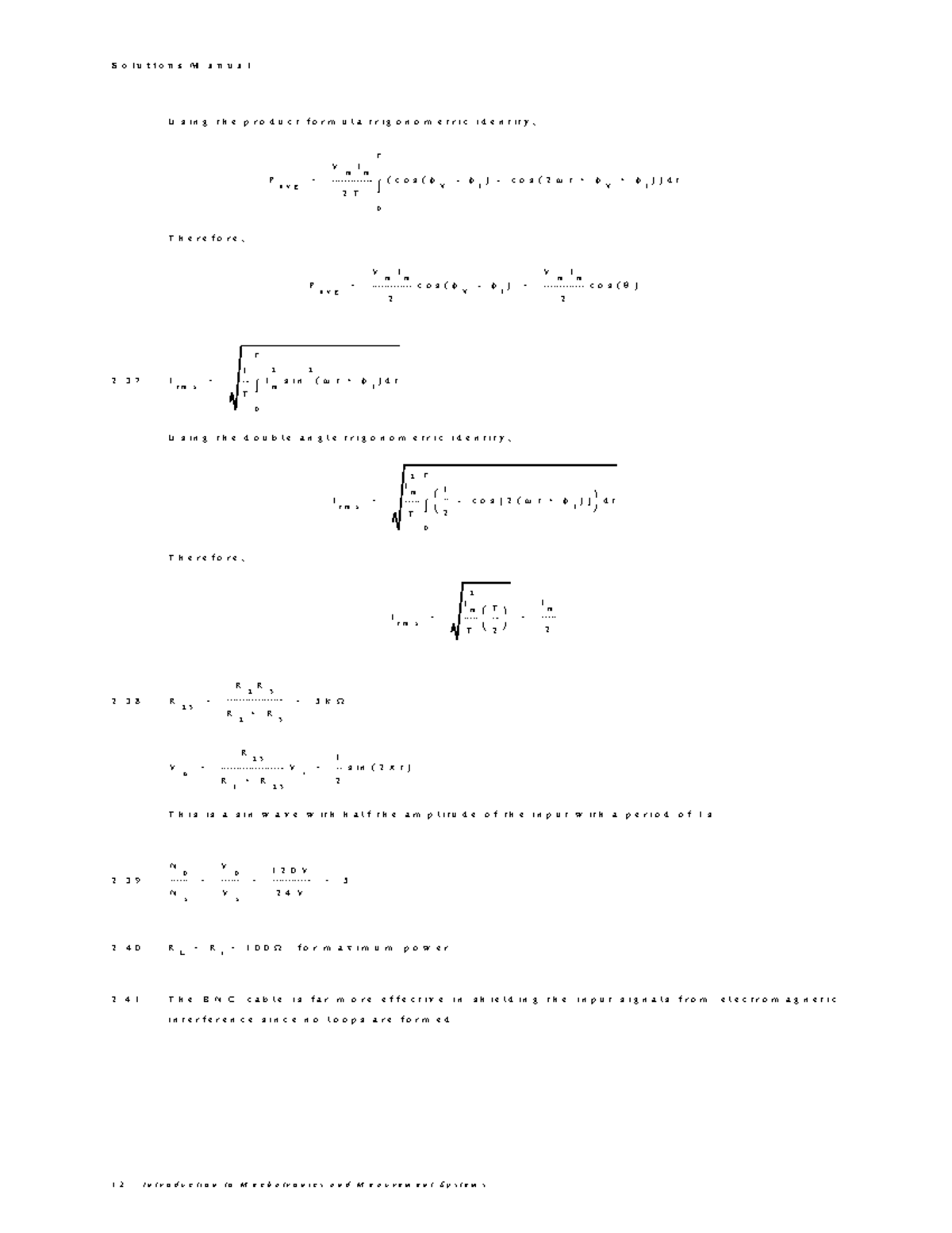 Solutions Manual for Mechatronics Design (Ch 03) - Studocu