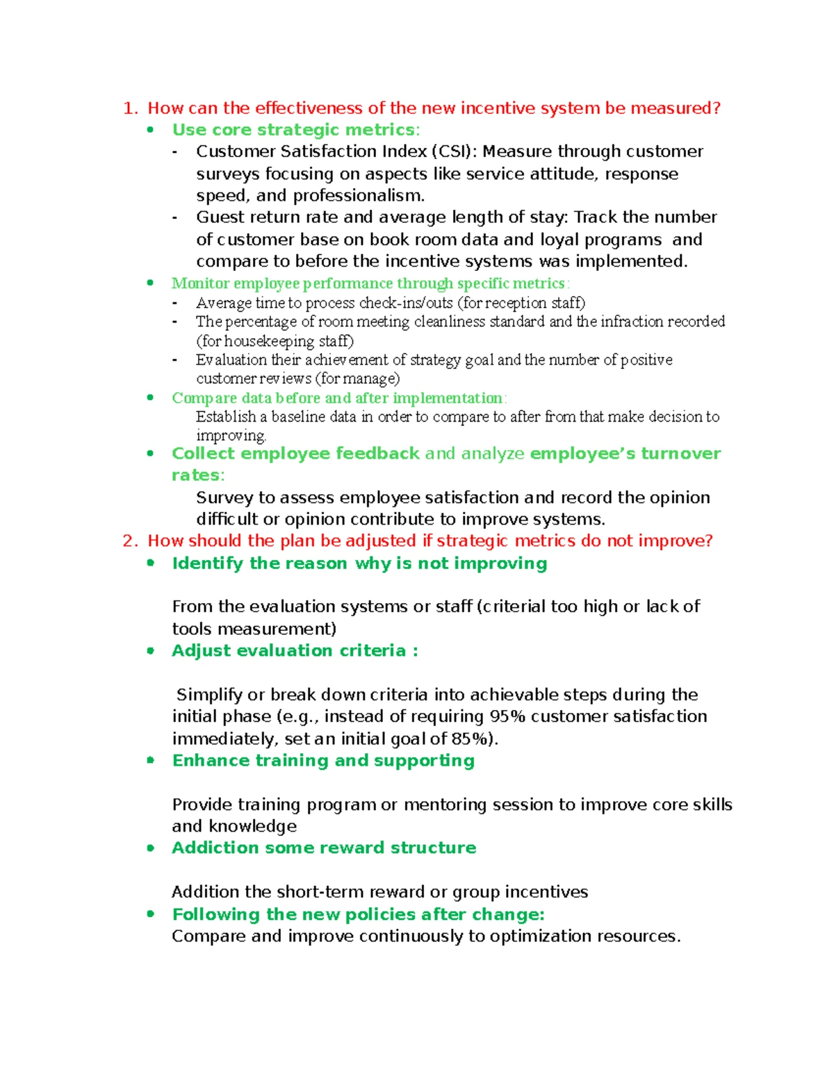 HRM Case Study 2: Performance Appraisal Importance and Methods - Studocu
