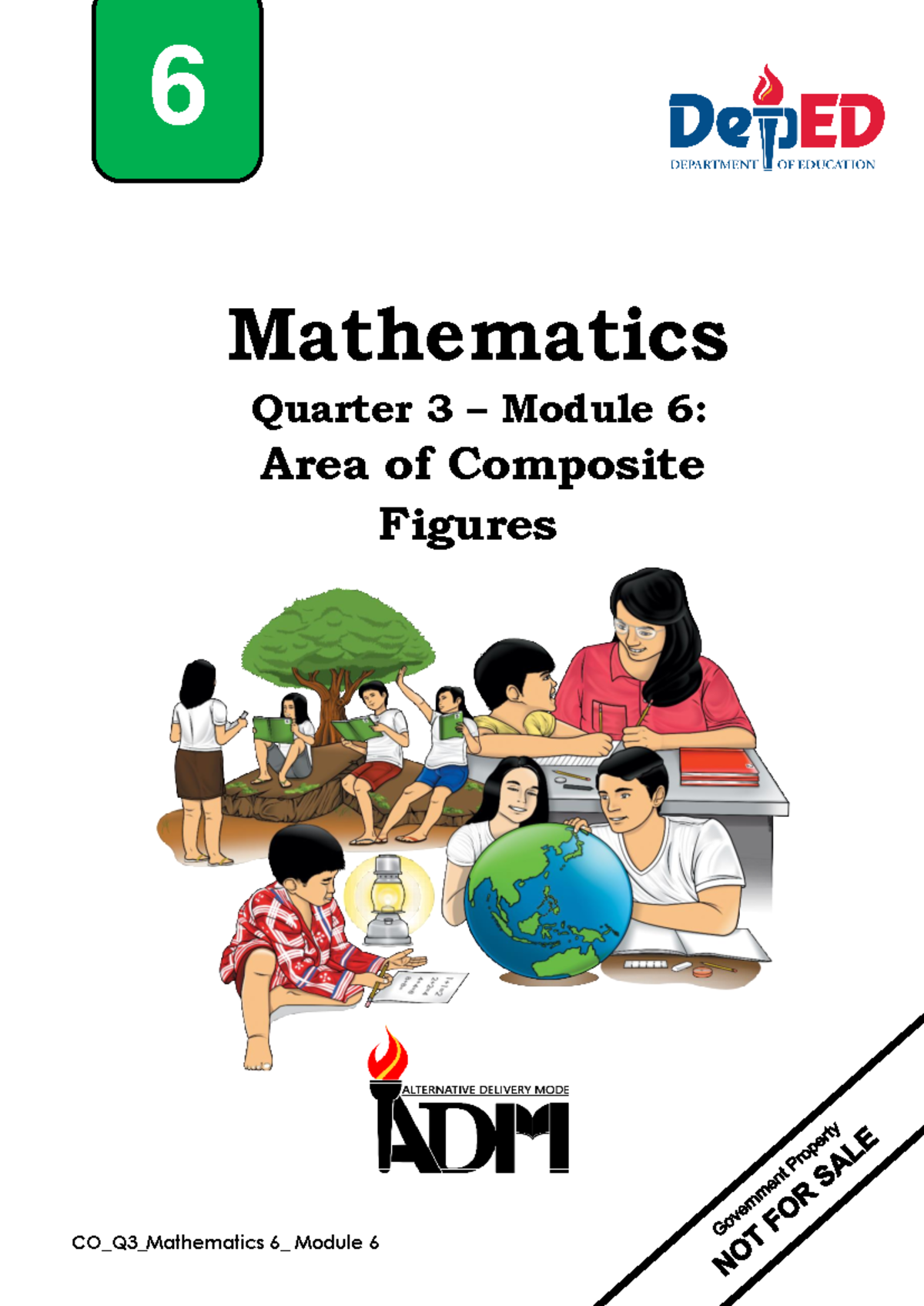 MATH6 Q3 Module 6 - Area of Composite Figures Explained - Studocu