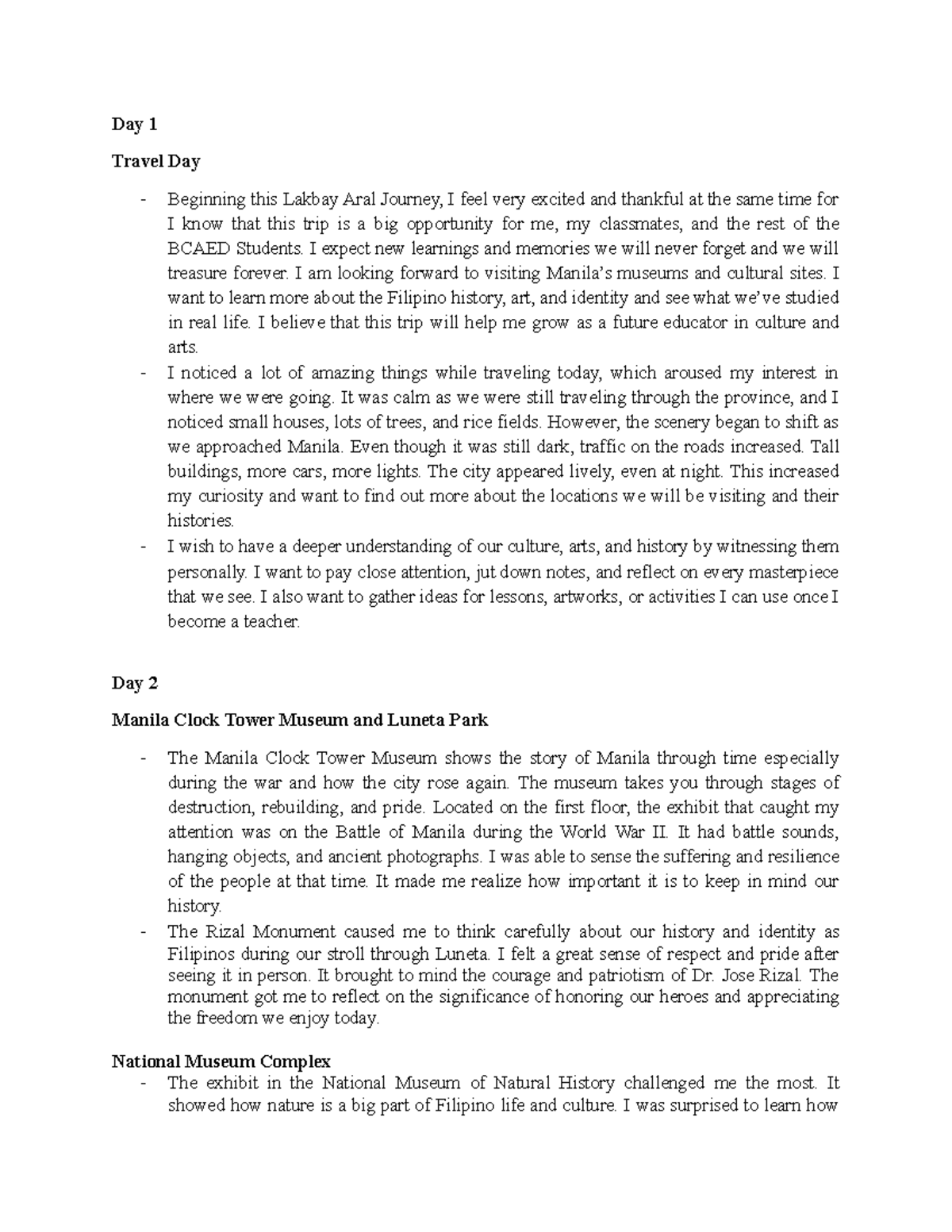 Art Apprenticeship (Lakbay Aral): A Journey Through Filipino Culture ...