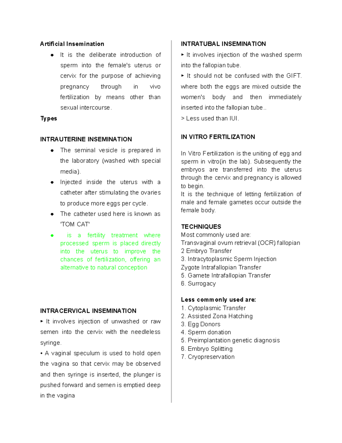 NCM 109 Final Exam Lecture Notes and Review Guide - Studocu