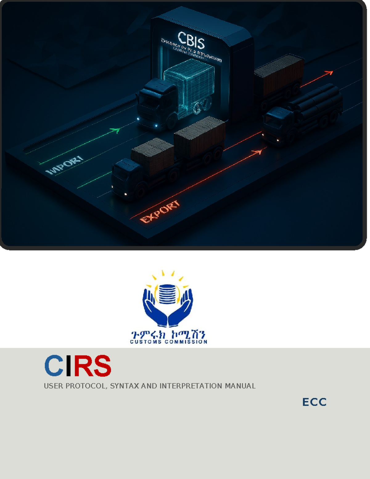 CIRS 3.0: User Protocols & Syntax Manual for ECC Operations - Studocu