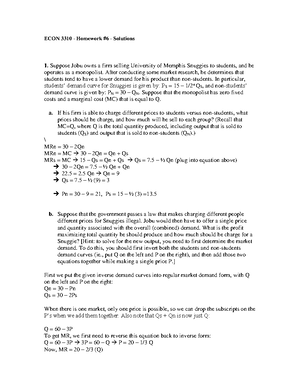 Homework 5 Solutions - Suppose labor and capital are perfect ...
