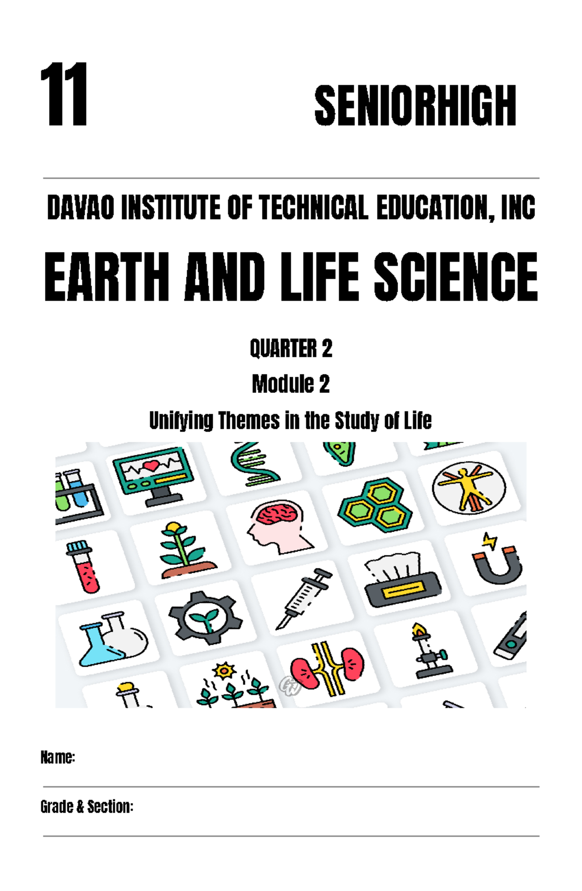 Quarter 2 - Module 2 - Earth AND LIFE Science - Bachelor of Science in ...