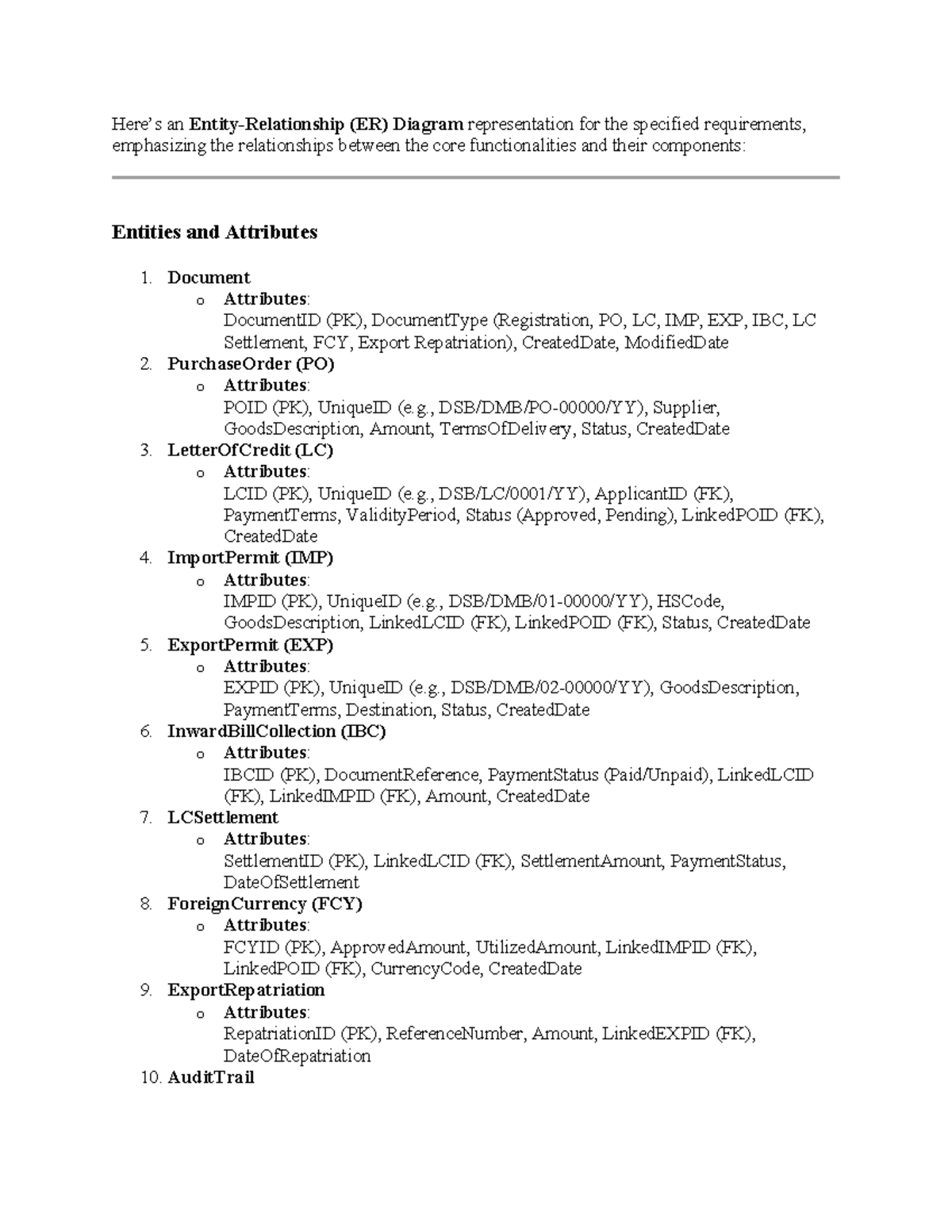 Erd - Development Planning & Project Analysis - Here’s an Entity ...