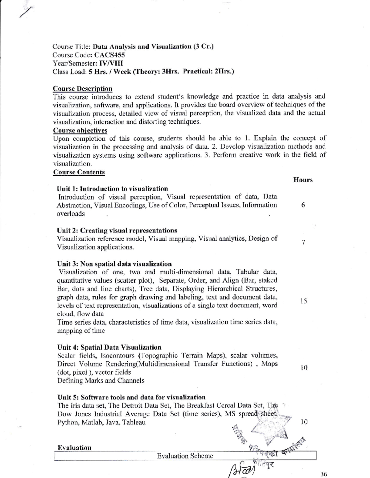 Course Module Overview and Key Learning Outcomes - Studocu