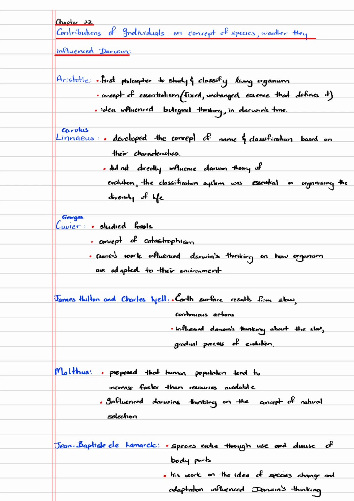Chapter 23 - Lecture Notes on Evolution of Populations and Genetics ...