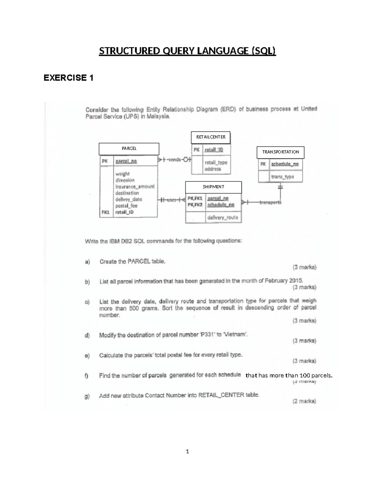 4 - Structured Query Language (SQL) - Question - human computer ...