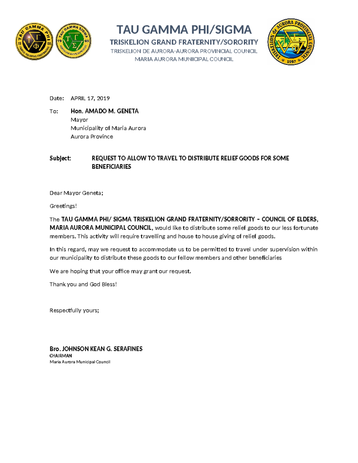 How To Make A Request Letter For The Mayor - Infoupdate.org