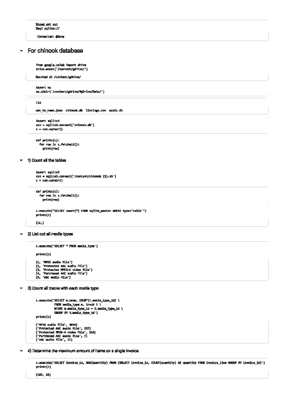 L3.SQL Lecture: Exploring the Chinook Database Queries - Studocu