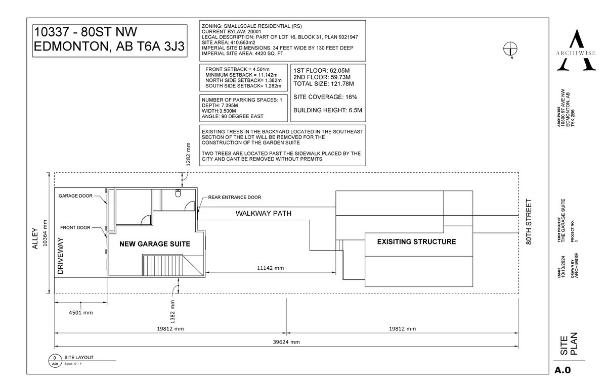 Garage Suite Project Permit Drawings - Issue Dated 10/13/2024 - Studocu