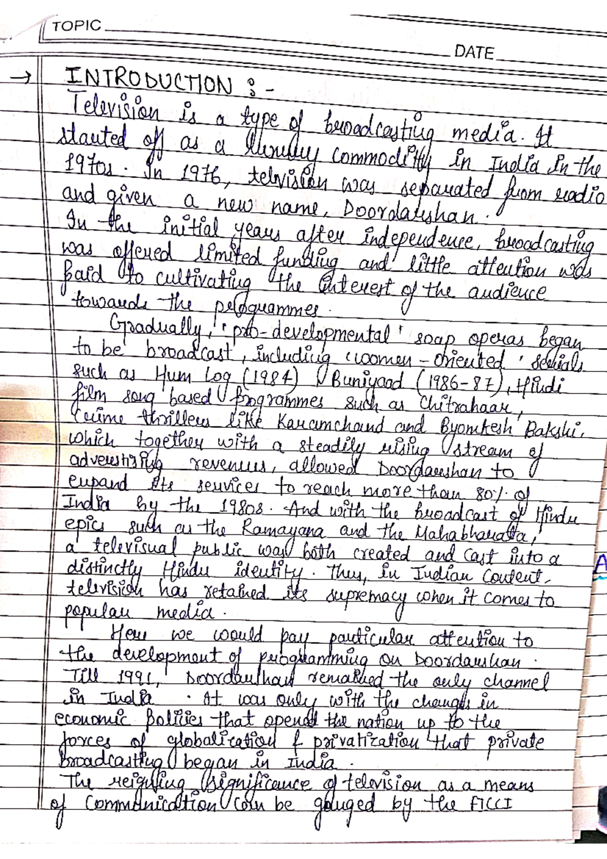 DOC-20241206-WA0022 - It is a assignment of history on Doordarshan ...