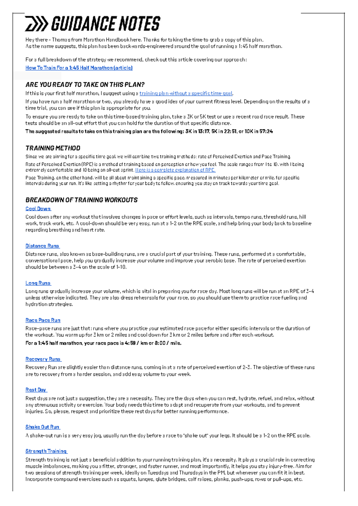 1 45-Half-Marathon-Training-Plan-Guidance-Notes-1 - Hey there - Thomas ...