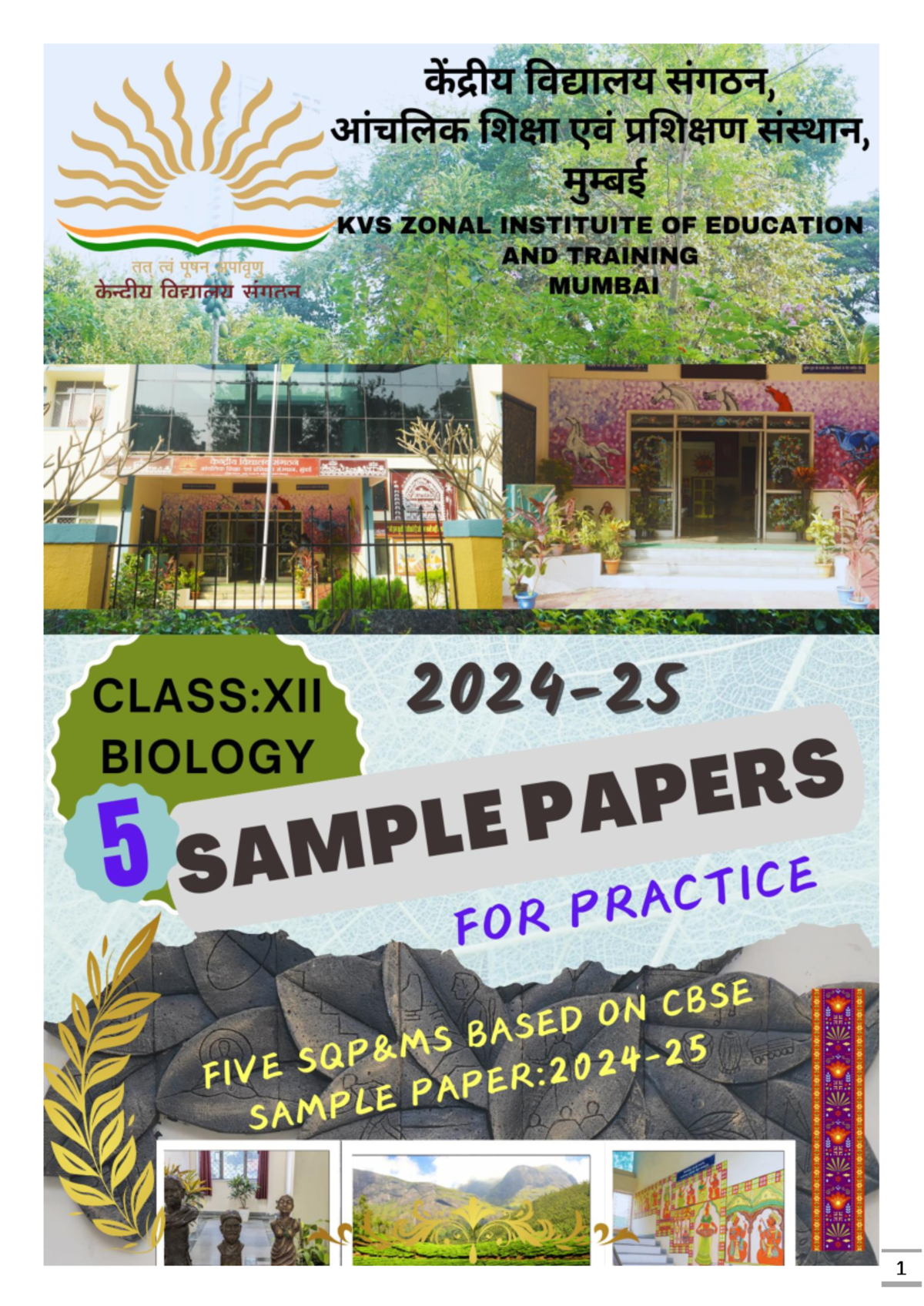 Class 12 Bio Question Papers Mumbai Region - CLASS: XII BIOLOGY (044 ...