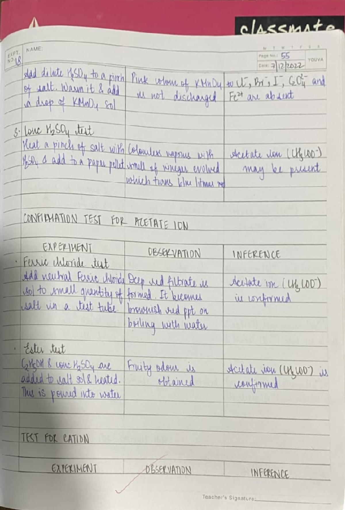 Confirmation Test for Experiment Observation Inference (KCET) - Studocu