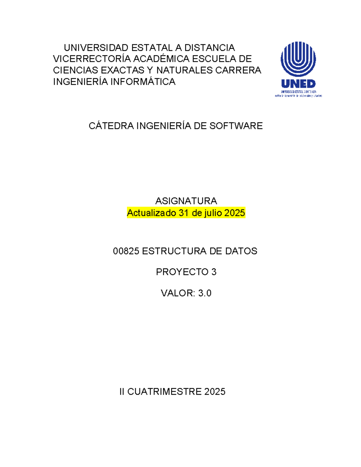 Estructura de Datos 00825 - Proyecto 3: Árboles Binarios en Java - Studocu