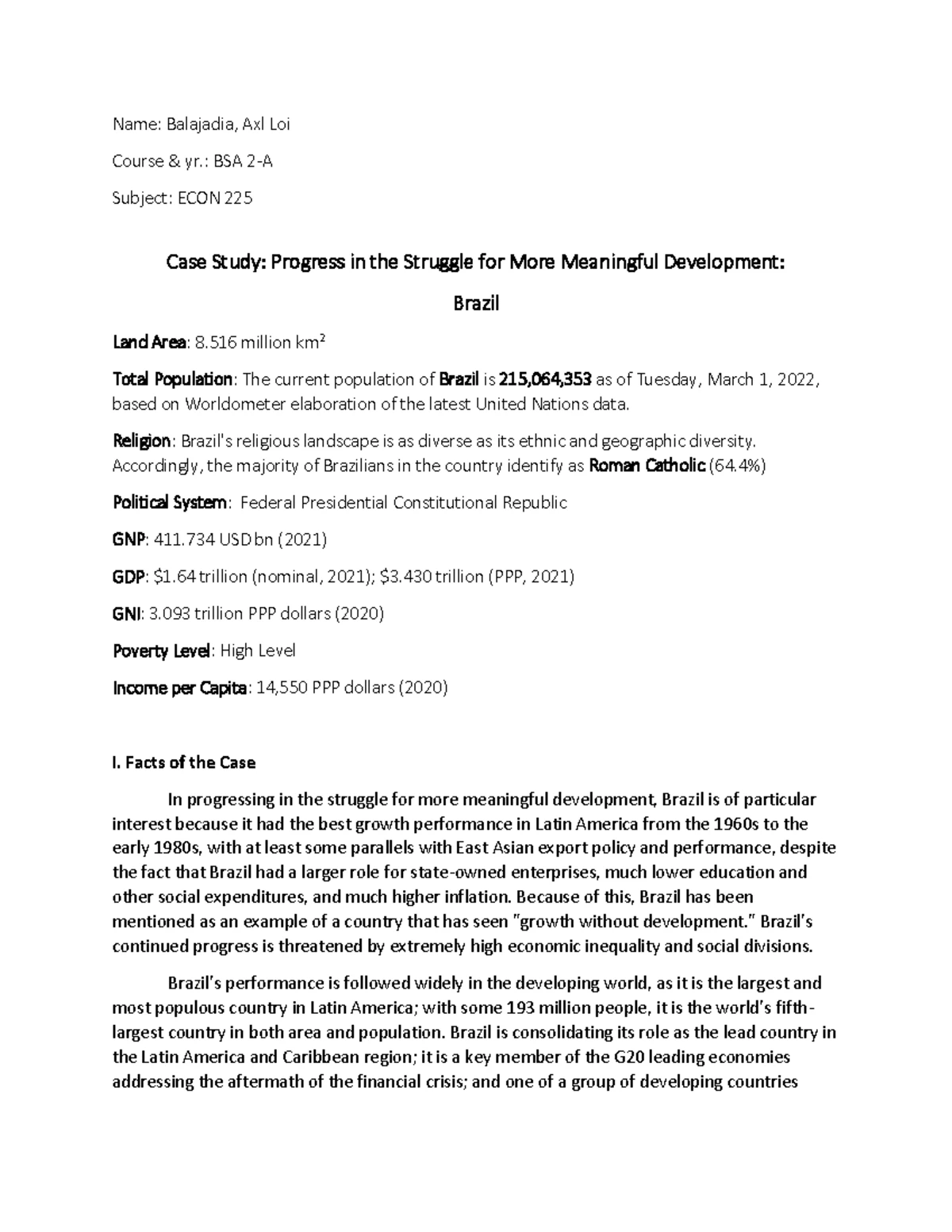 Case Study 4: Economic Growth and Challenges in China - Studocu