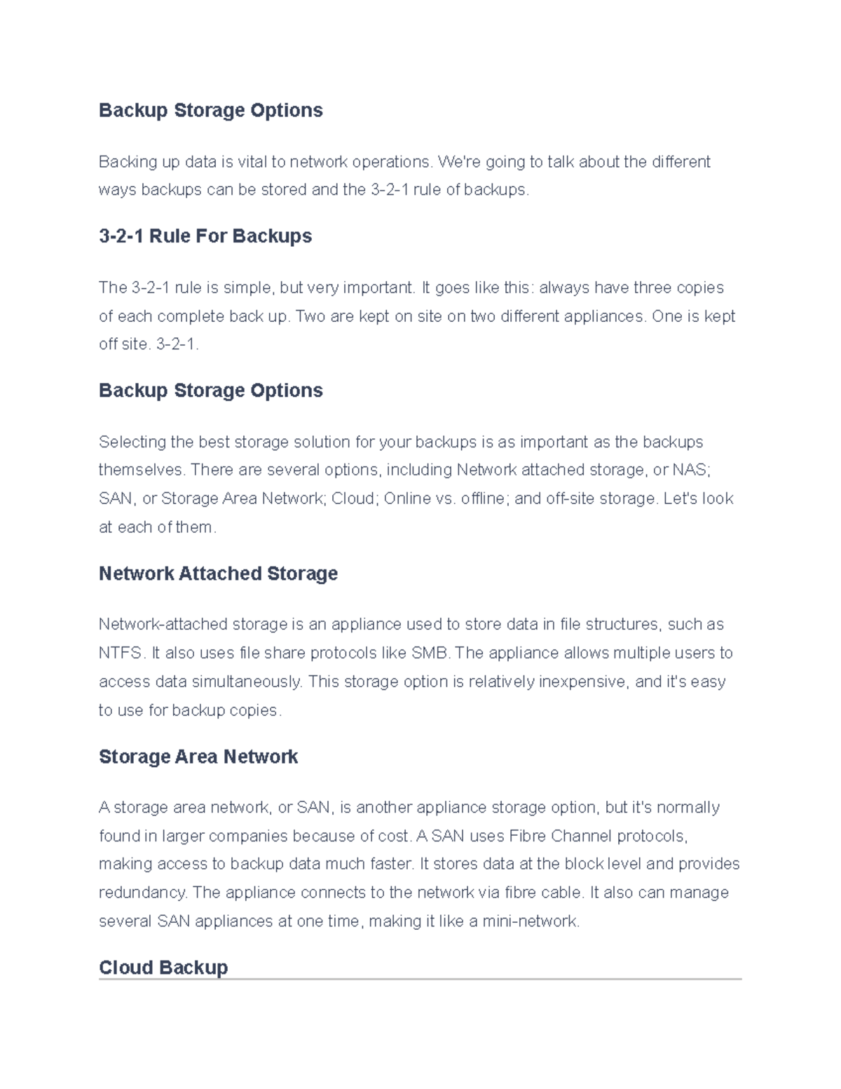 12.8.2 Backup Storage Options - Deprecated API usage: The SVG back-end ...