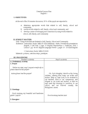 Detailed Lesson Plan in MAPEH 6: Understanding Consumer Health - Studocu
