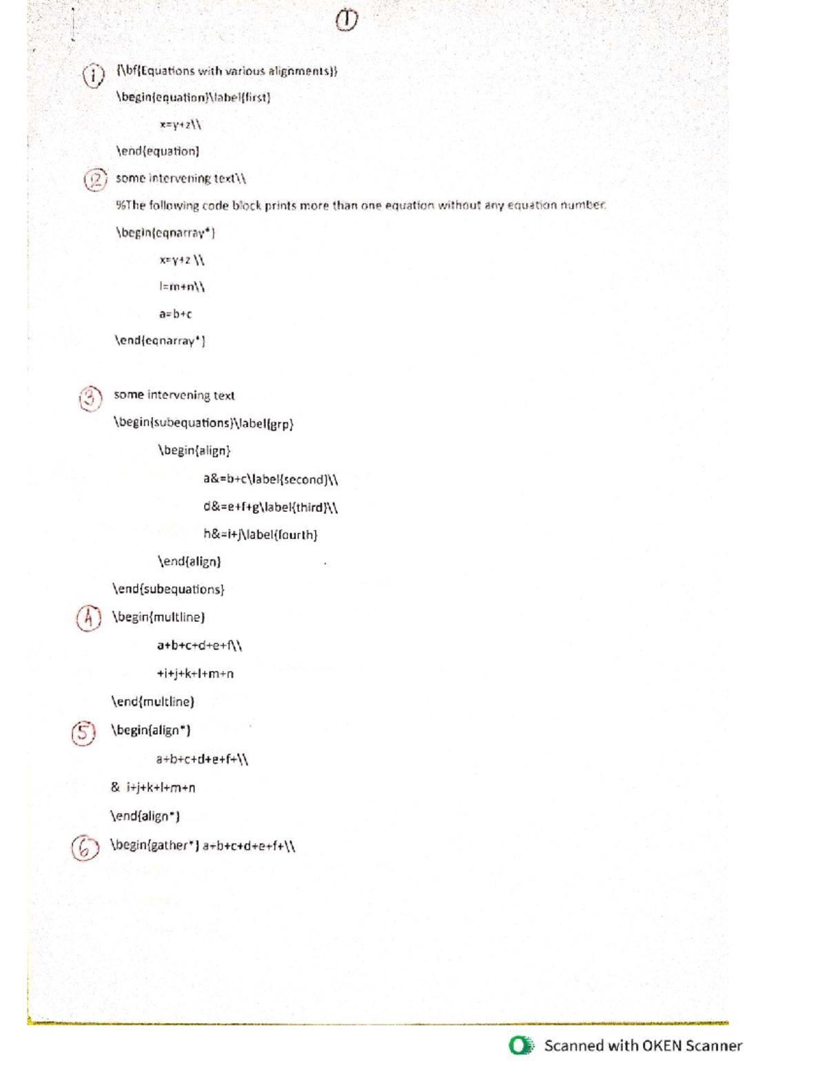 Practical Physics (PHYS101) Lecture Notes on Equations and Environments ...