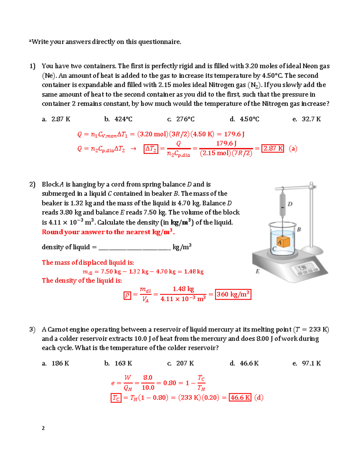 PHY1122 20261 Midterm 1 Solutions and Explanations - Studocu