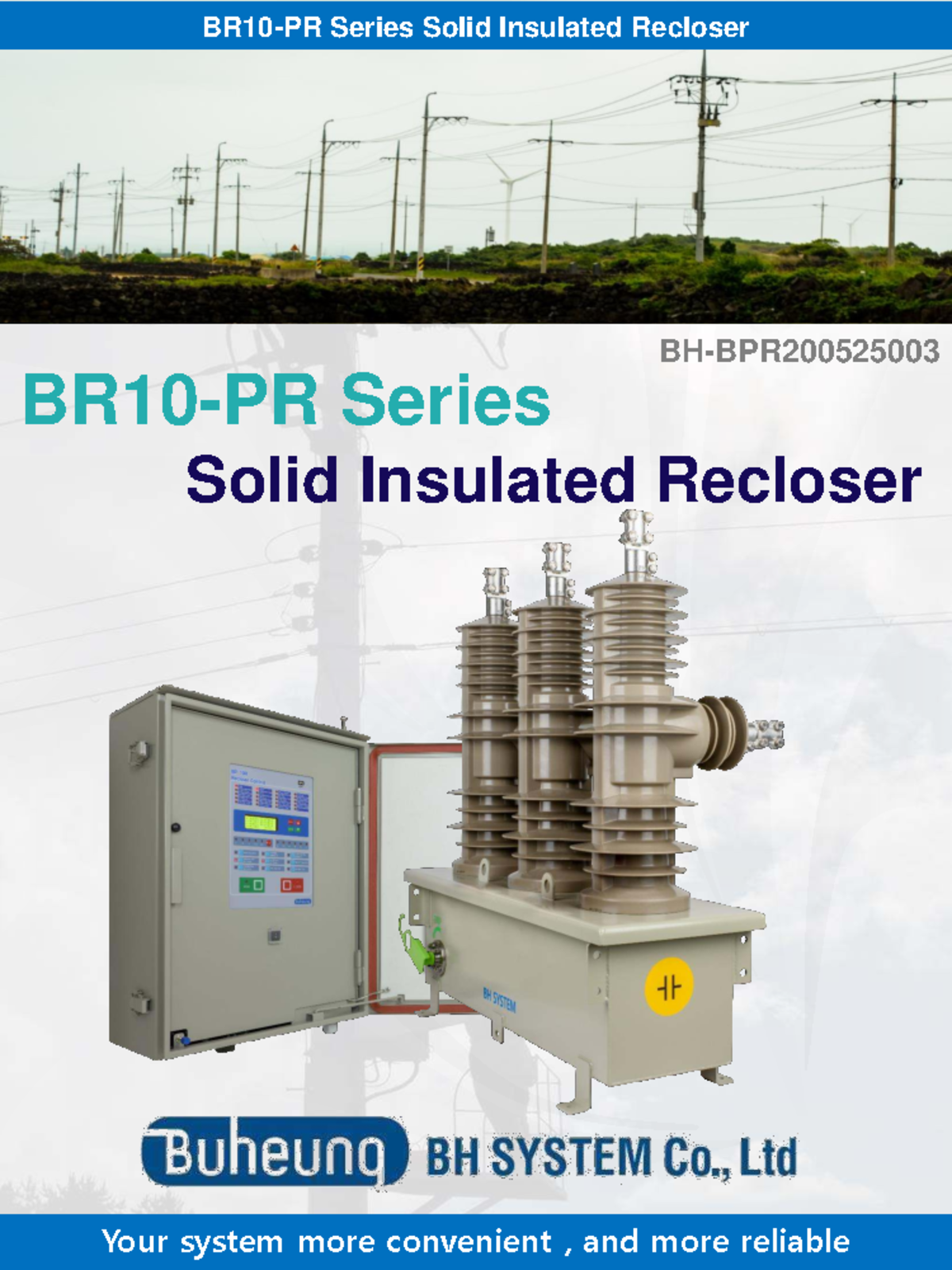 Catalogue of Series Solid Insulated Recloser BR10-PR - Studocu