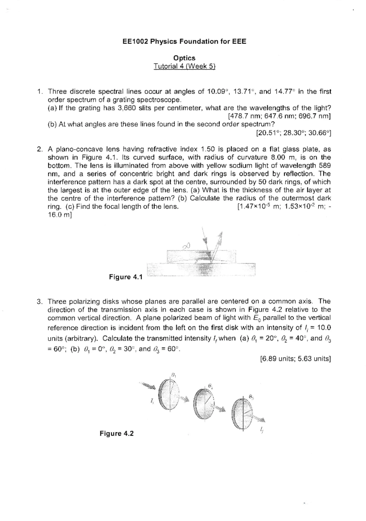EE1102L Lab Report: Diffraction Grating & Wavelength Measurement ...