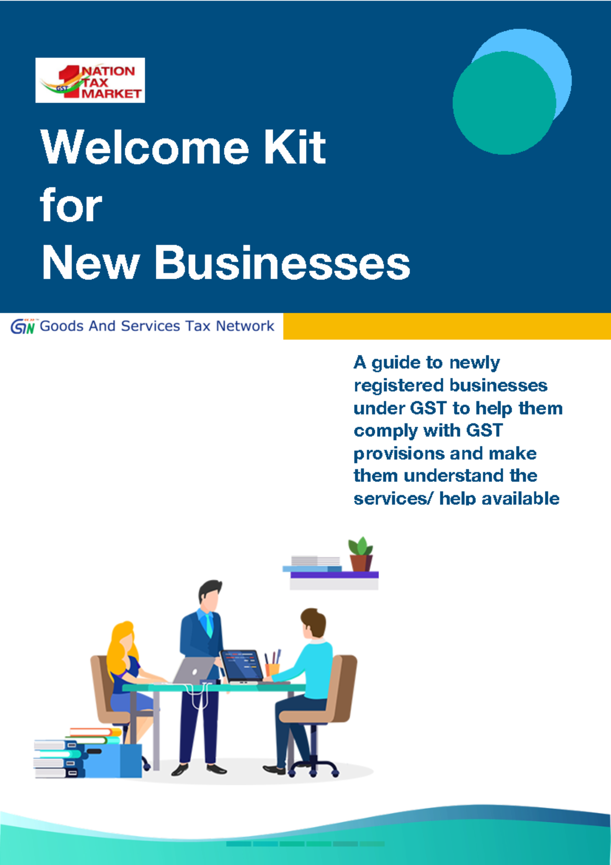 'welcome kit for new taxpyers+FOR+GST - Welcome Kit for New Businesses ...