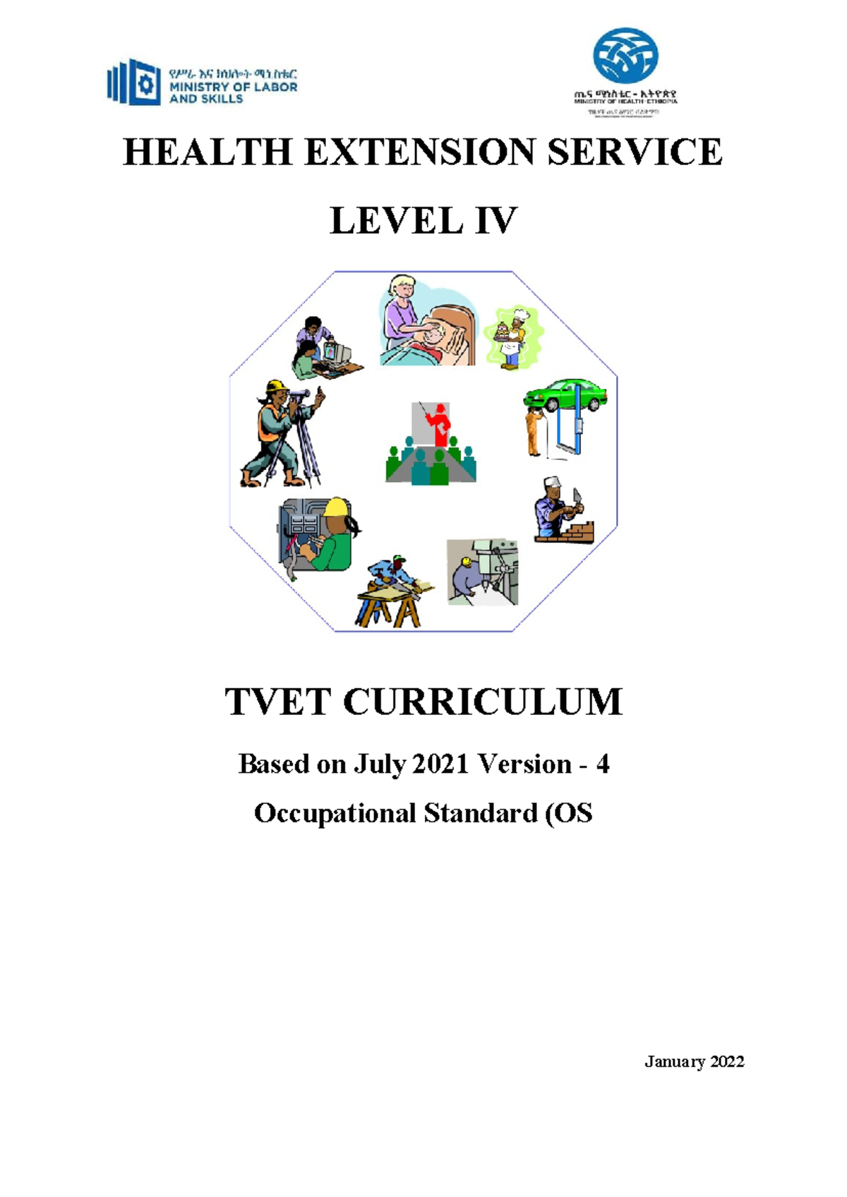 Health Extension Service Level IV Curriculum Overview (HLT HES4) - Studocu