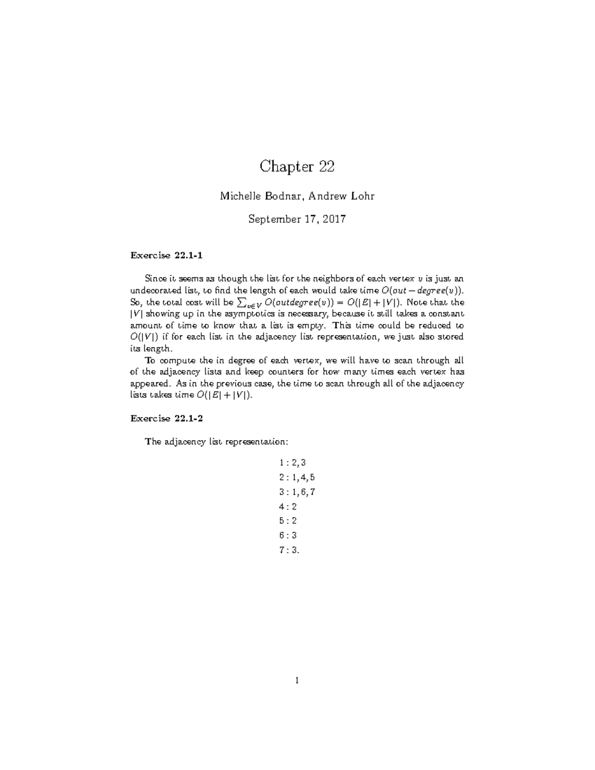 Ch22 - Algorithm Analysis Lecture Notes and Exercises - Studocu