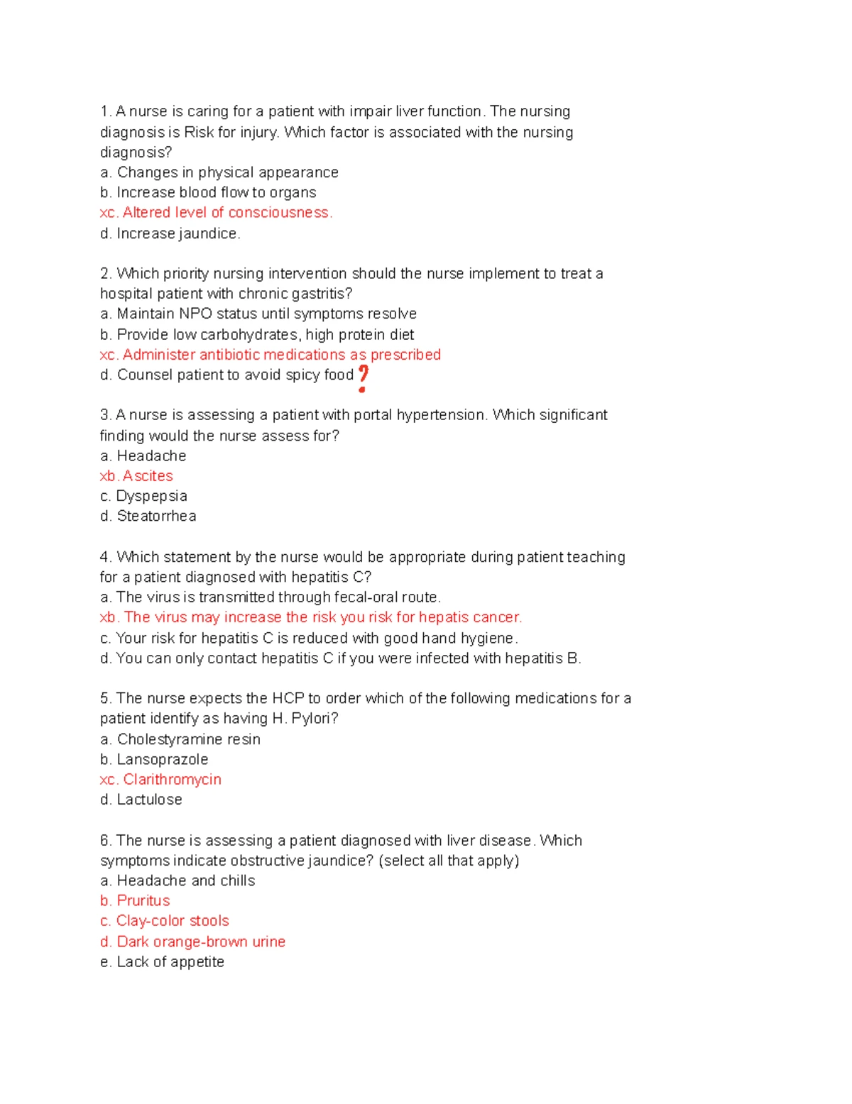 Nursing Research for EBP: Final Exam Review Questions & Answers - Studocu