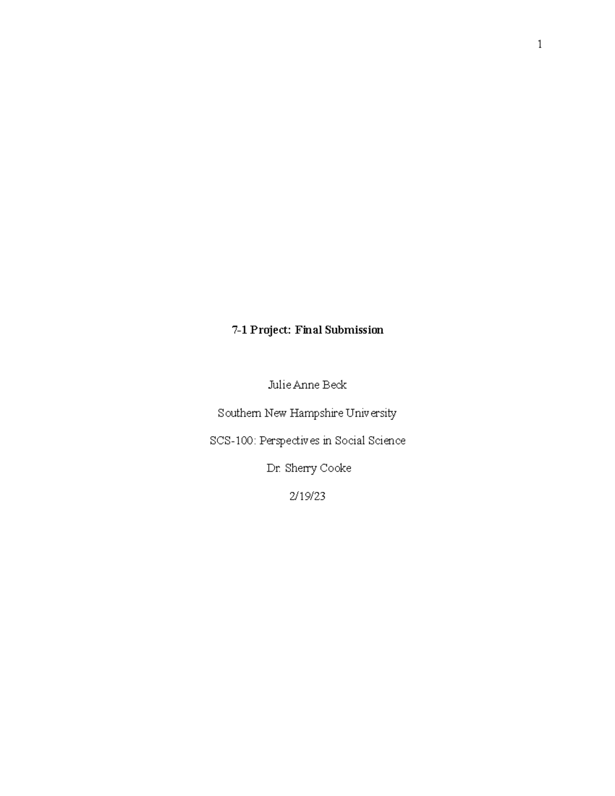 SCS-100 Final Project: Analyzing Advertisements and Social Impact - Studocu