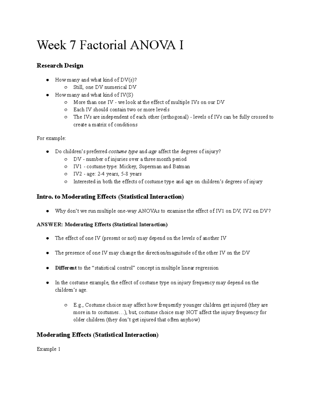 PSYU2248 Design and Statistics II: Week 7 Factorial ANOVA Insights ...