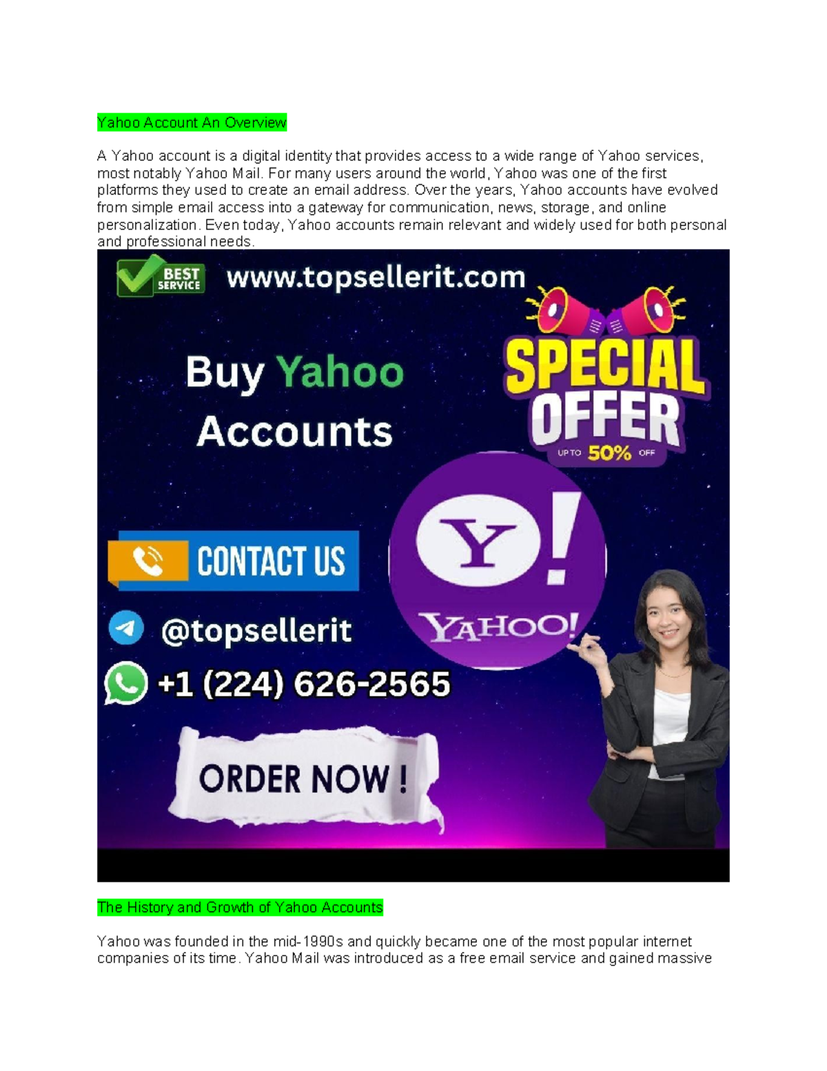 Yahoo Account Overview: Features, History, and Usage - Studocu