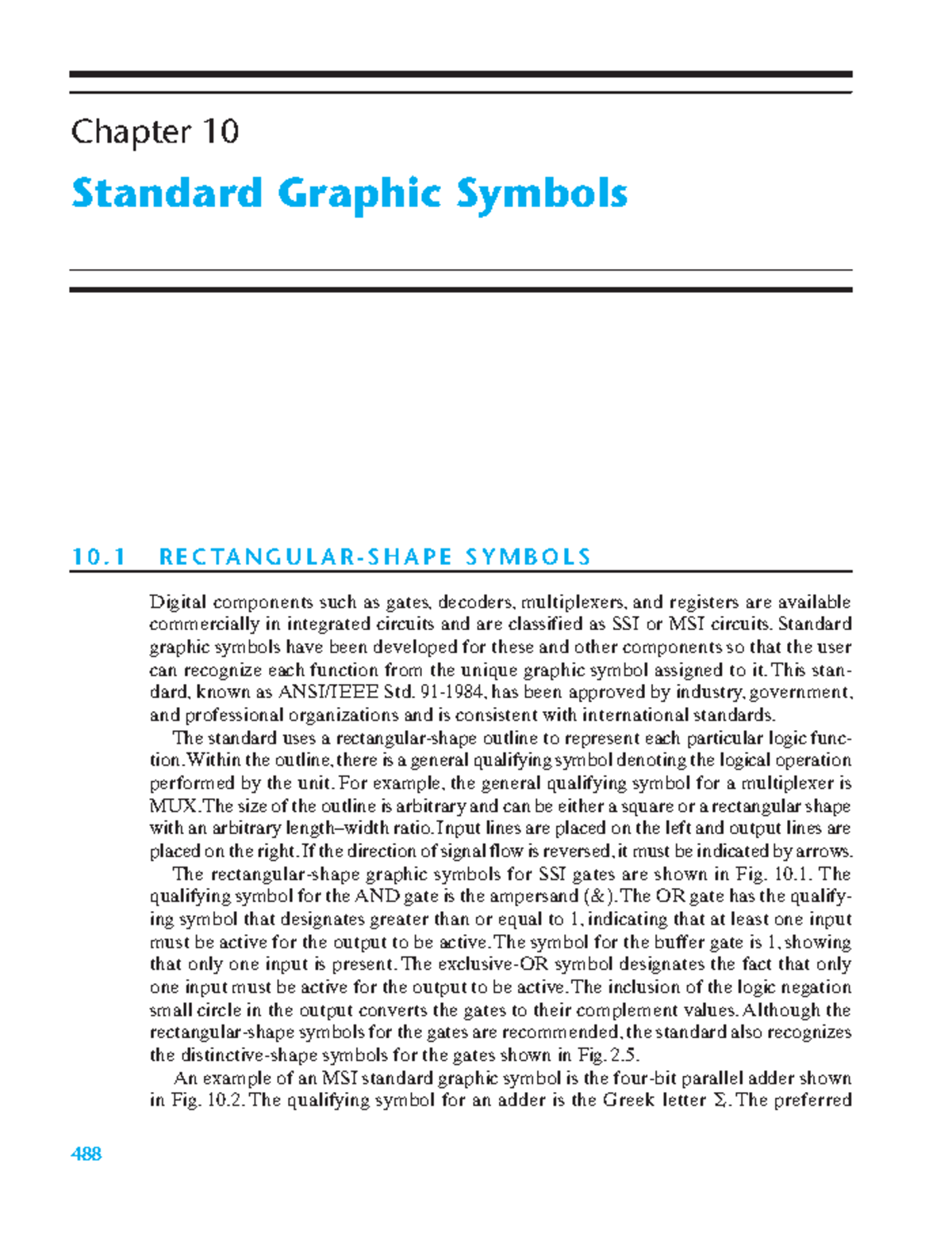 Standard Graphic Symbols - 1 R E C TA N G U L A R ‐ S H A P E S Y M B O ...