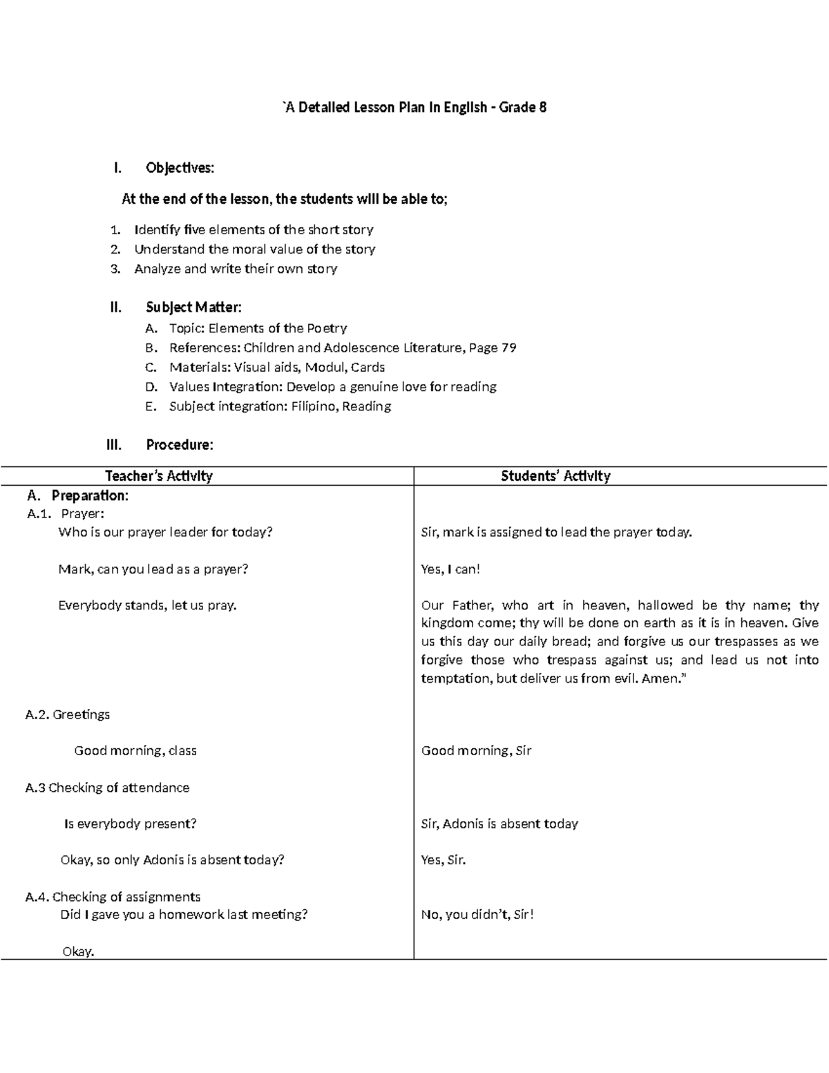 detailed-lesson-plan-elements-of-short-stories-for-grade-8-studocu