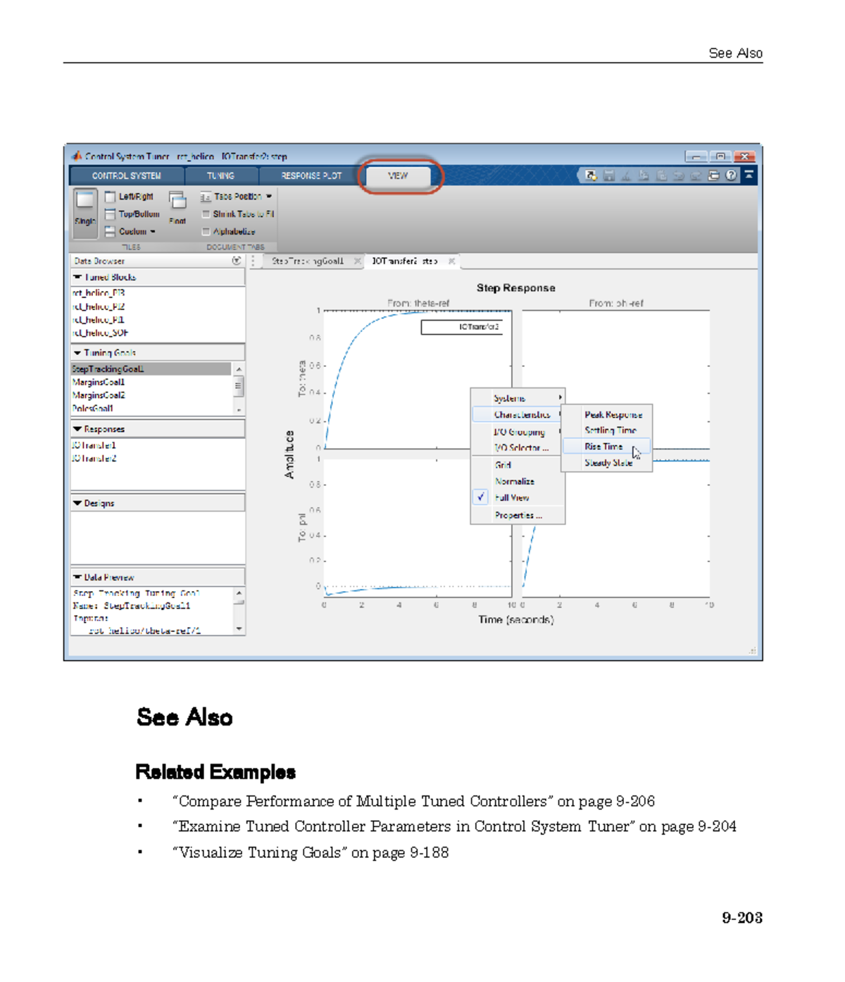 Simulink Control Design (109) - See Also Related Examples “Compare ...