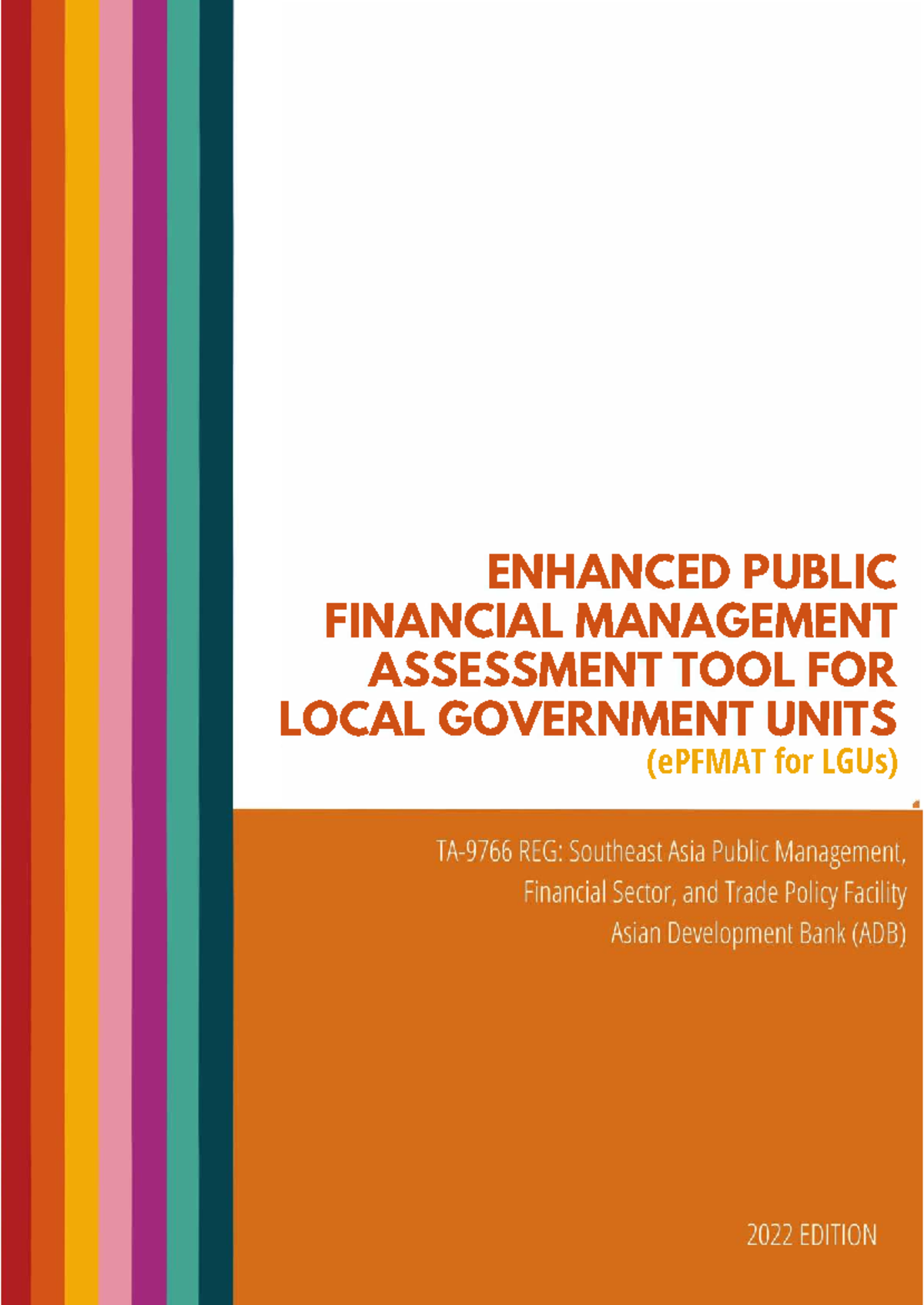 ePFMAT for LGUs: Enhanced Public Financial Management Assessment Tool ...
