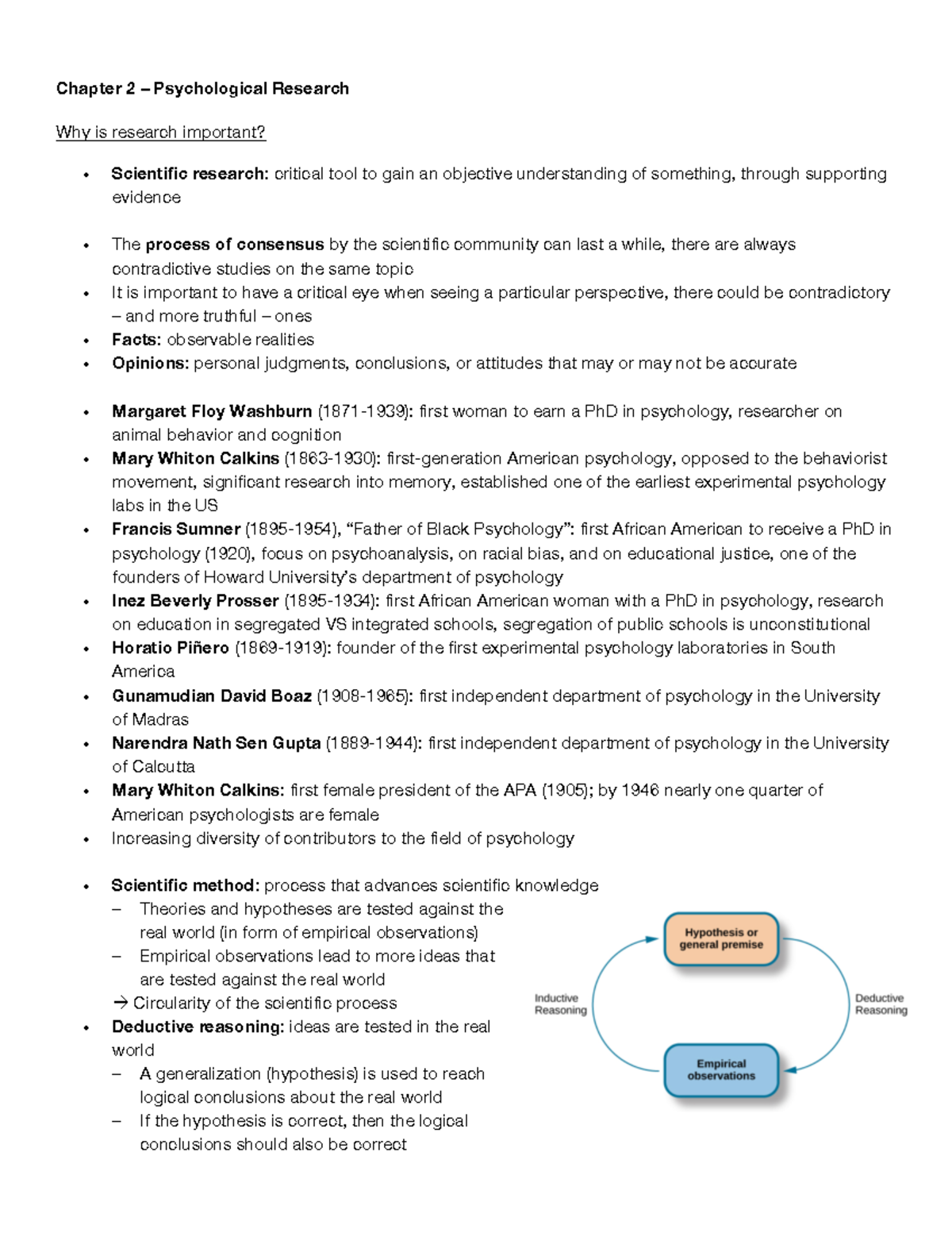 Chapter 2 – Understanding Psychological Research Methods and Principles ...